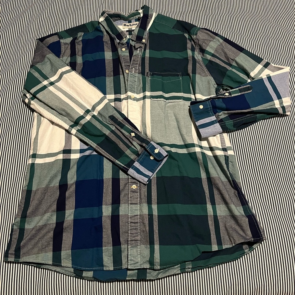 Barbour Tailored Fit Button Down Shirt